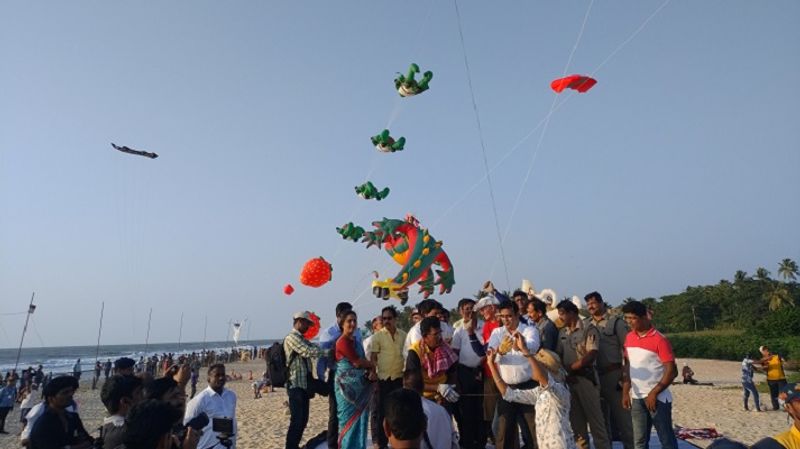Panambur kite festival photo gallery