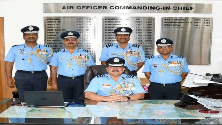 Air Marshal Arvindra Singh Butola Visit Air Force Center in Bidar Air Marshal Arvindra Singh Butola Visit Air Force Center in Bidar