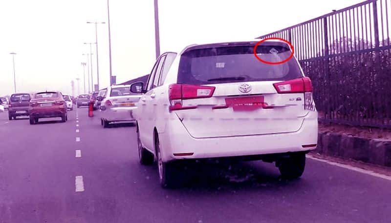 Innova CNG Spied When Testing
