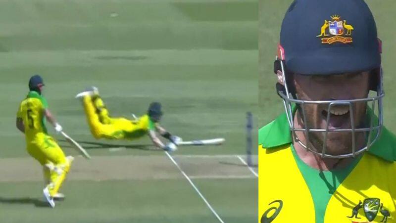 aaron finch run out video