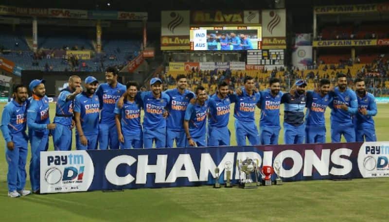 3rd ODI Bengaluru India seal series 2-1 Rohit Sharma century