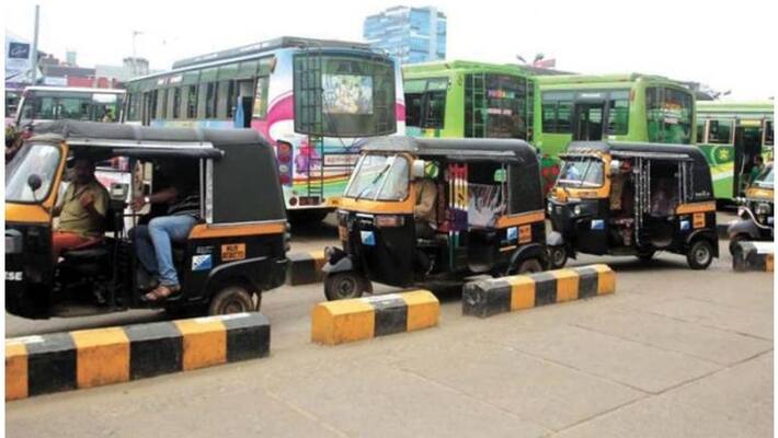 Kozhikode auto workers' strike from today midnight Kozhikode auto workers' strike from today midnight