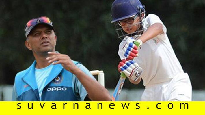 Rahul Dravid son Samit shines with all round Performance in South Zone U 14 tournament Rahul Dravid son Samit shines with all round Performance in South Zone U 14 tournament