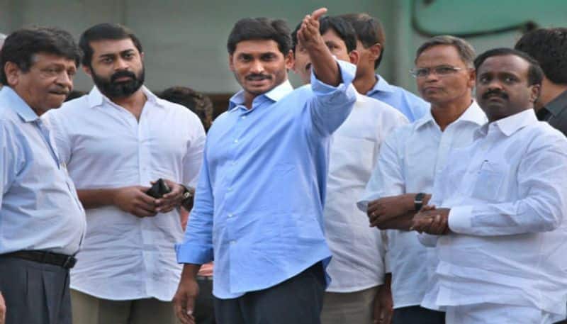 Jagan meets in Naidu's village, TDP gets turmeric washed with turmeric water