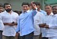 Jagan meets in Naidu's village, TDP gets turmeric washed with turmeric water