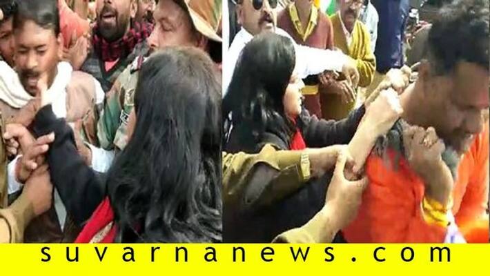 Madhya Pradesh Woman IAS officer slaps BJP worker during pro CAA rally Madhya Pradesh Woman IAS officer slaps BJP worker during pro CAA rally