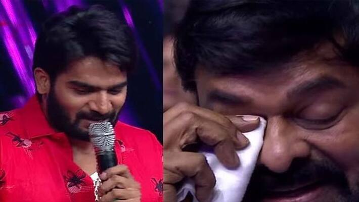 Young hero turns Chiru into emotional Young hero turns Chiru into emotional