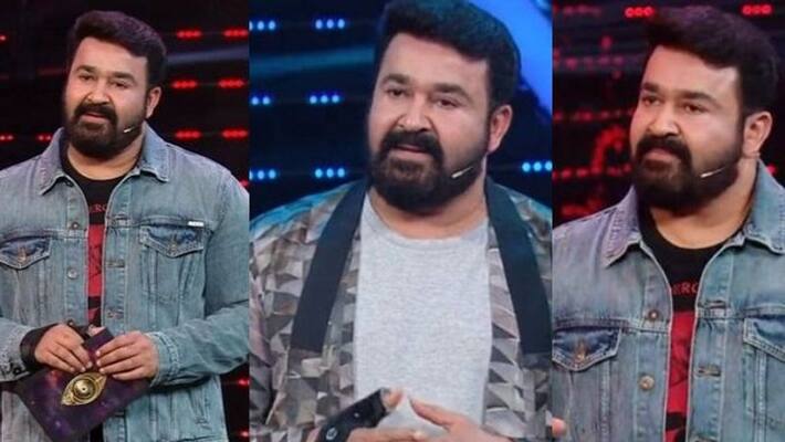 Mohanlal s new stylish look in biggboss Mohanlal s new stylish look in biggboss