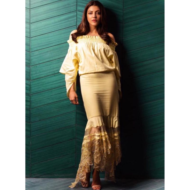 Kajal Aggarwal latest saree photos goes viral