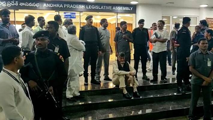 AP Decentralisation and Development Bill: Chandrababu arrested AP Decentralisation and Development Bill: Chandrababu arrested