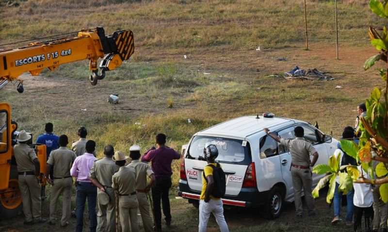 bomb in mangalore international airport photo gallery
