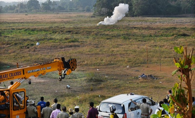 bomb in mangalore international airport photo gallery