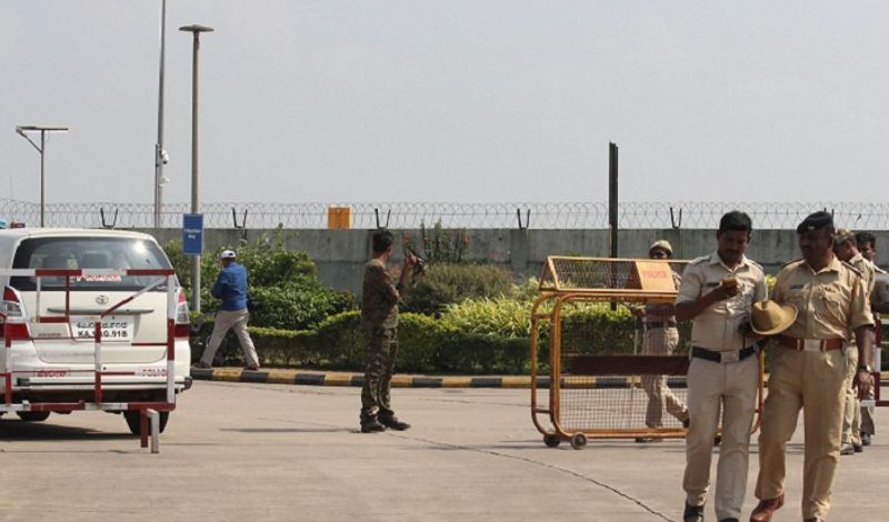 bomb in mangalore international airport photo gallery