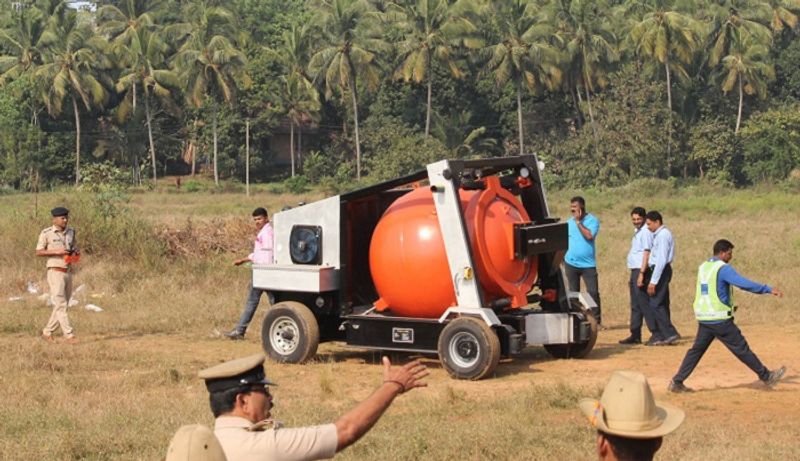 bomb in mangalore international airport photo gallery