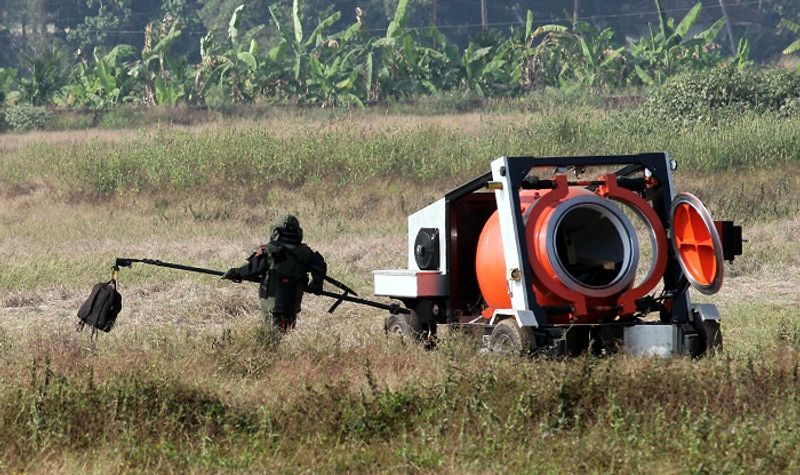 bomb in mangalore international airport photo gallery