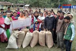 Villagers Donate Rice in Quintals to Continue Anti-CAA Protests
