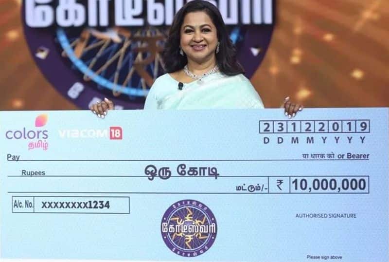 Physically Challenged Women Turns Millionaire in Colors Tamil Kodeeswari Show