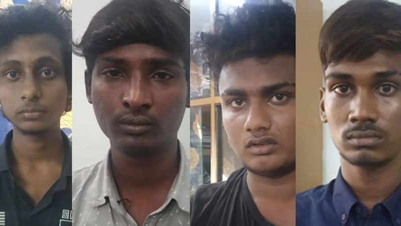 young boys together and murder to atrocity rowdy  at Chennai  viyasarpadi - police arrest 9 boys