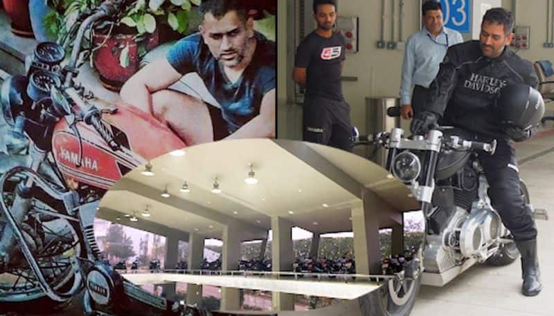 MS Dhoni garage is as big as a bungalow