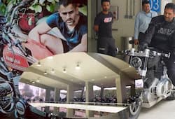 MS Dhoni garage is as big as a bungalow