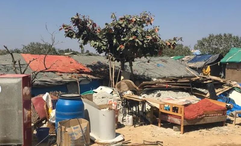 huts demolished by bengaluru police are of indian nationality