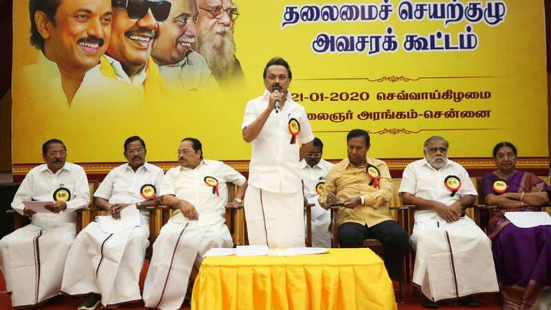 DMK candidates list will be released on March 10.. MK Stalin