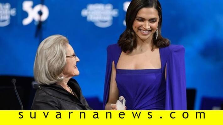 Deepika Padukone receives Crystal Award at Davos talks about depression Deepika Padukone receives Crystal Award at Davos talks about depression