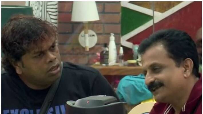 Pashanam Shaji comes out against Rajith kumar in bigg boss Pashanam Shaji comes out against Rajith kumar in bigg boss