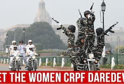 Women CRPF Daredevils Gear Up For Republic Day Parade