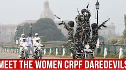 Women CRPF Daredevils Gear Up For Republic Day Parade