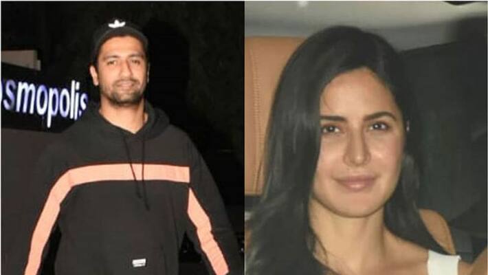 Vicky Kaushal and Katrina Kaif Spotted Together Outside Friend's House Vicky Kaushal and Katrina Kaif Spotted Together Outside Friend's House