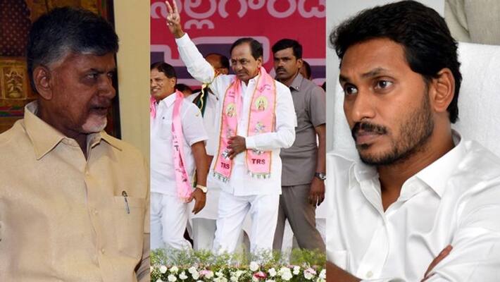 KCR supports Jagan for settling the scores with Chandrababu Resulting into a disastrous AP KCR supports Jagan for settling the scores with Chandrababu Resulting into a disastrous AP