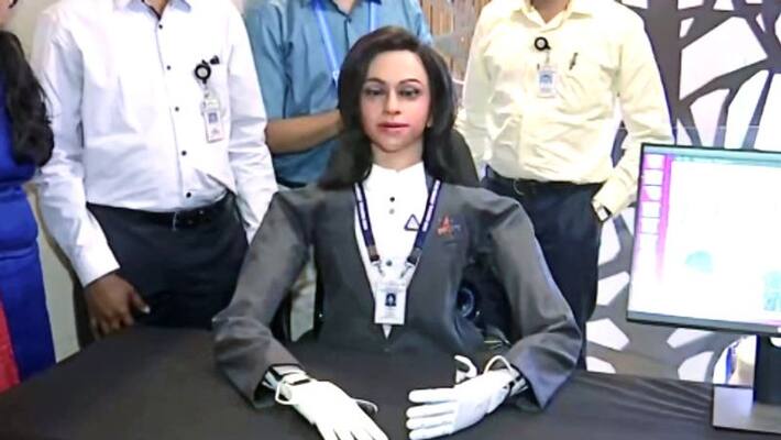 Meet Vyommitra The ISRO Humanoid For Gaganyaan Mission Meet Vyommitra The ISRO Humanoid For Gaganyaan Mission