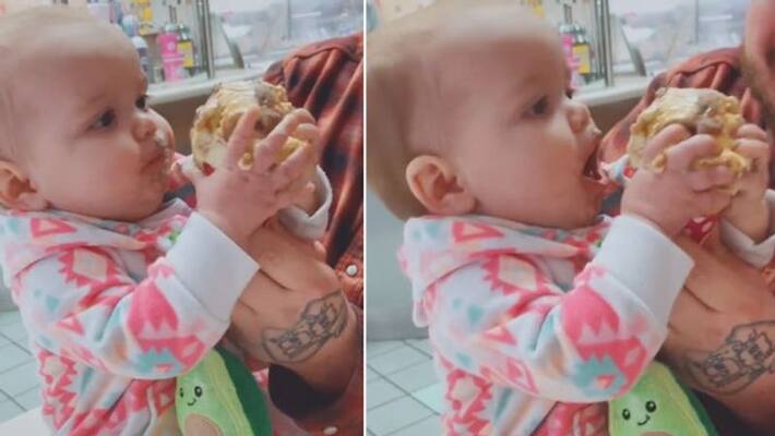 viral video in which baby tastes ice cream for the first time viral video in which baby tastes ice cream for the first time