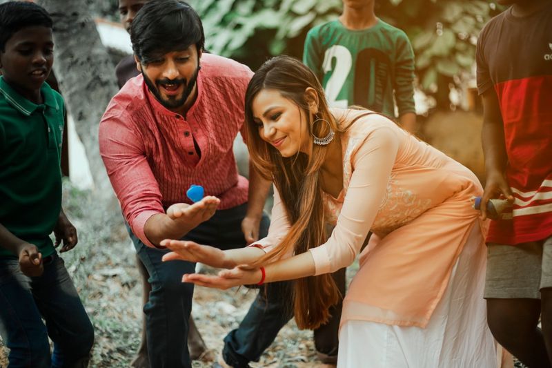 Sandalwood star chetan pre wedding photoshoot