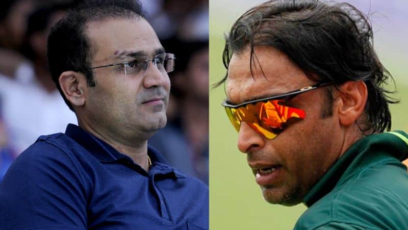 shoaib akhtar denied sledging statement claimed by sehwag earlier in test cricket