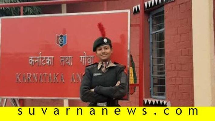 Davangere Shrishma hegde Selected To Delhi Republic day NCC parade Davangere Shrishma hegde Selected To Delhi Republic day NCC parade