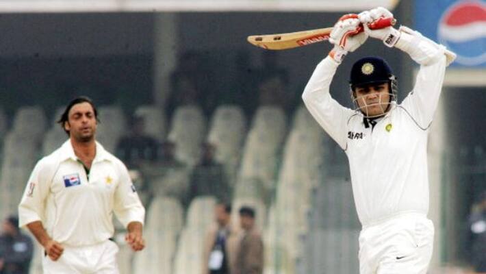 Have More Money Than Hair On His Head Shoaib Akhtar Dig At Virender Sehwag Have More Money Than Hair On His Head Shoaib Akhtar Dig At Virender Sehwag