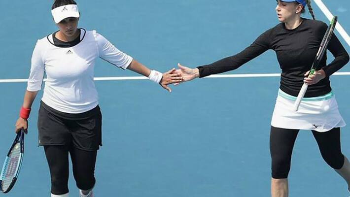 Sania injured in second tournament after return, could not play full match against Chinese couple KPB Sania injured in second tournament after return, could not play full match against Chinese couple KPB