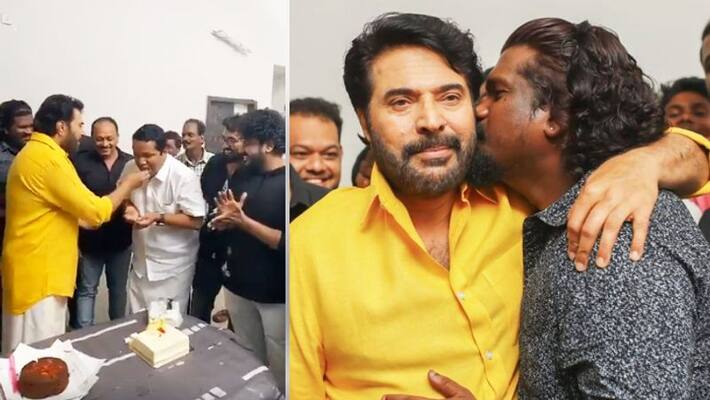 mammootty celebrated shylock success mammootty celebrated shylock success