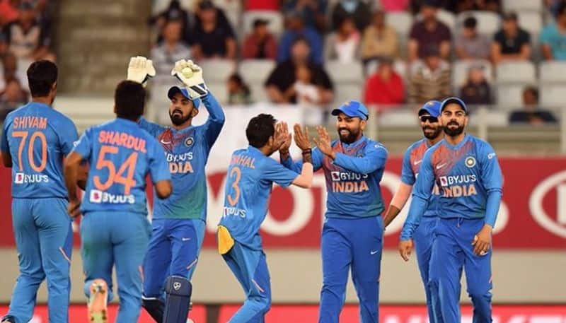 India vs New Zealand First T20I India needs 204 Runs to win