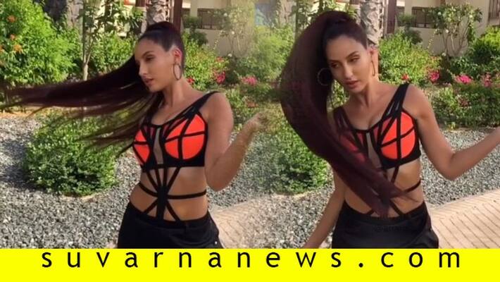 Bollywood nora Fatehi hairdo in Street style 3D cost 2.5 lakhs Bollywood nora Fatehi hairdo in Street style 3D cost 2.5 lakhs