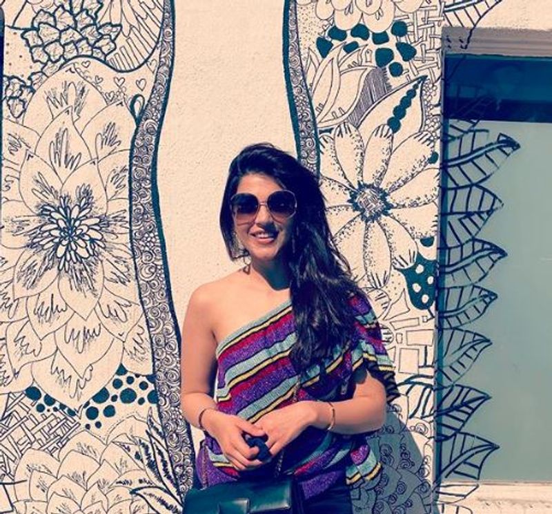 pattas movie actress mehreen pirzandaa latest modern dress photo gallery