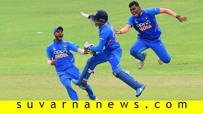 U19 World Cup Ravi Bishnoi shine as Team India beat New Zealand by 44 runs via DLS method U19 World Cup Ravi Bishnoi shine as Team India beat New Zealand by 44 runs via DLS method