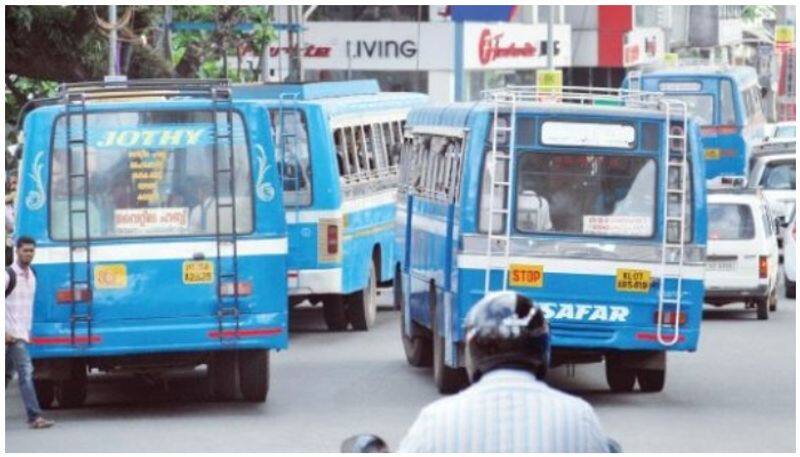 kerala bus strike: Private bus strike begins in kerala
