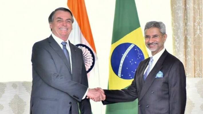 Foreign Minister S Jaishankar meets chief guest on 71st Republic Day President of Brazil jair bolsonaro kpm Foreign Minister S Jaishankar meets chief guest on 71st Republic Day President of Brazil jair bolsonaro kpm