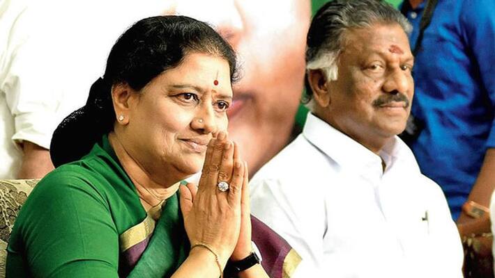Sasikala visit to Tamil Nadu - OPS silence.. Edappadi Palanisamy tension Sasikala visit to Tamil Nadu - OPS silence.. Edappadi Palanisamy tension