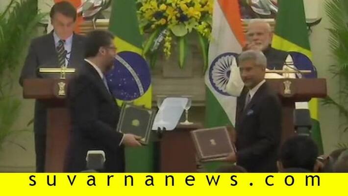 To Boost Ties Further India and Brazil Ink 15 Pacts To Boost Ties Further India and Brazil Ink 15 Pacts