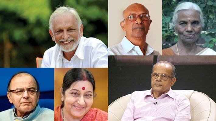 Arun Jaitley and Sshma swarja honoured with Padma Vibhusan, PV Sindhu gets Padma Bhusan Arun Jaitley and Sshma swarja honoured with Padma Vibhusan, PV Sindhu gets Padma Bhusan