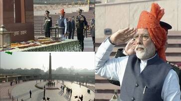 Republic Day 2020: PM Modi pays homage to fallen soldiers at National War Memorial near India Gate